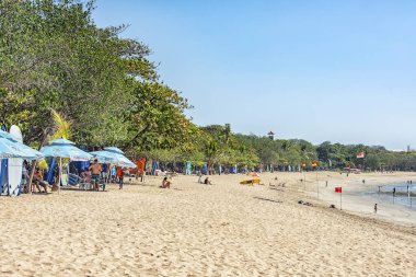 Endonezya 'daki Bali Adası Kuta Plajı
