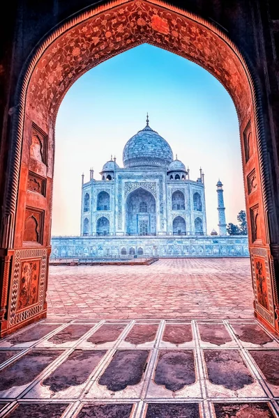 Mausoleum Taj Mahal Agra Uttar Pradesh Indien — Stockfoto