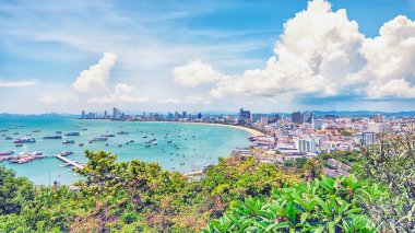Pattaya şehri gündüz vakti