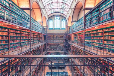 Amsterdam 'daki Rijksmuseum Araştırma Kütüphanesi
