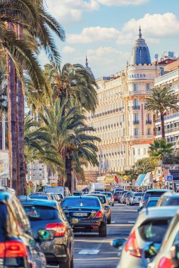 Fransız Rivierası 'ndaki Cannes şehri