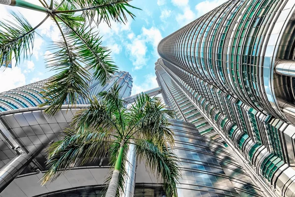 Torres Gemelas Petronas Kuala Lumpur — Foto de Stock