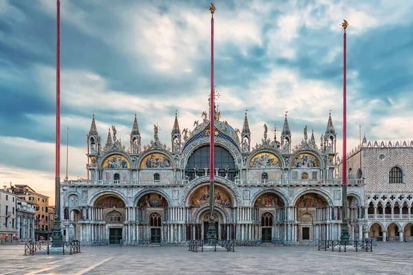 Plaza San Marcos Venecia — Foto de Stock