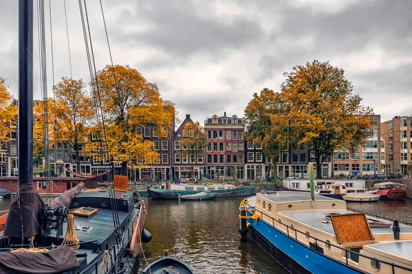 Amsterdam Stad Overdag Nederland — Stockfoto