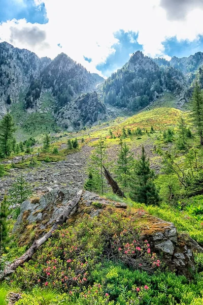 Park Narodowy Mercantour Francji — Zdjęcie stockowe