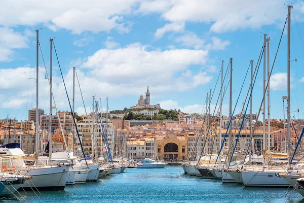 Old Harbor Marseille City — Fotografia de Stock