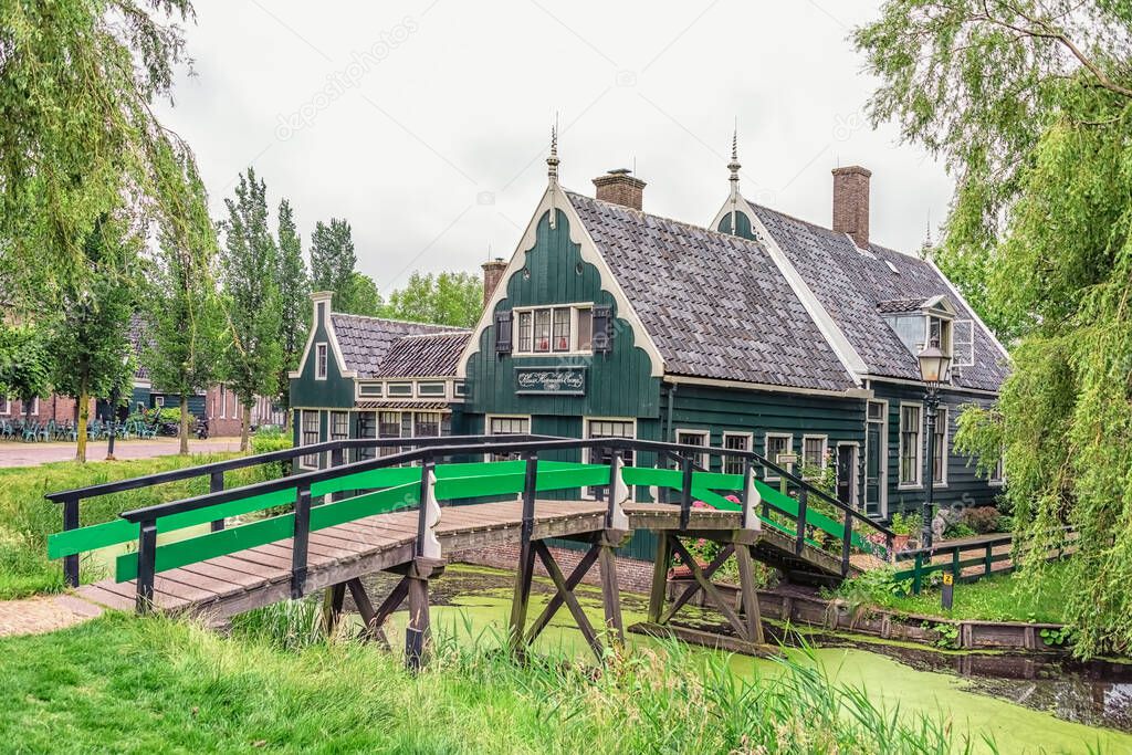 Zaanse Schans village in the Netherlands
