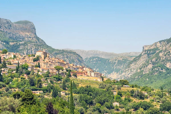 Bar Sur Loup Pueblo Riviera Francesa — Foto de Stock