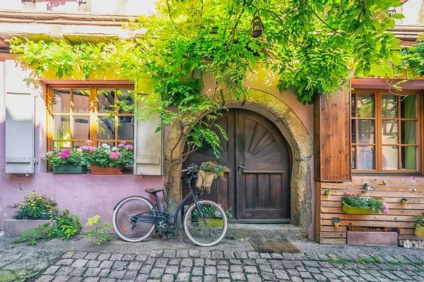 Eguisheim Village Alsace Province France — Stockfoto