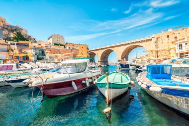Marsilya 'daki Vallon des Auffes.