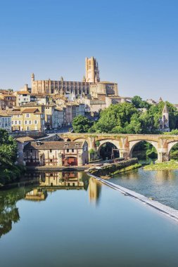 Fransa 'nın güneyindeki Albi şehri.