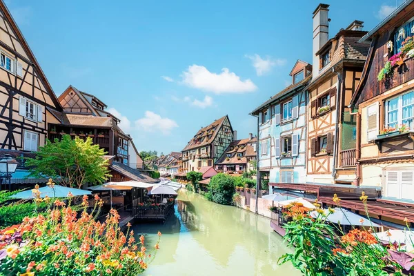 Arquitetura Cidade Colmar França — Fotografia de Stock