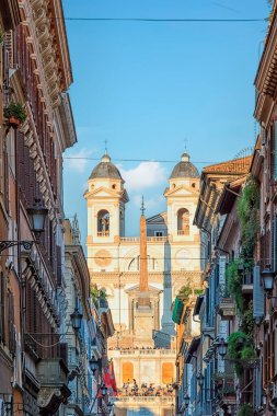 Akşamları Roma şehri.