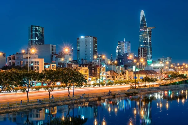 Chi Minh City Evening — Stock Photo, Image