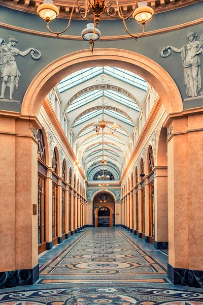 Galerie Vivienne Ένα Καλυμμένο Περάσματα Του Παρισιού — Φωτογραφία Αρχείου