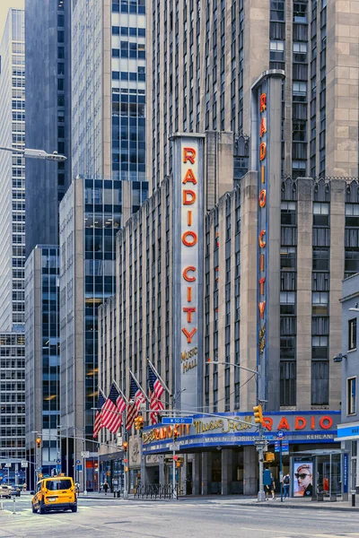 Radio City Music Hall Ciudad Nueva York — Foto de Stock