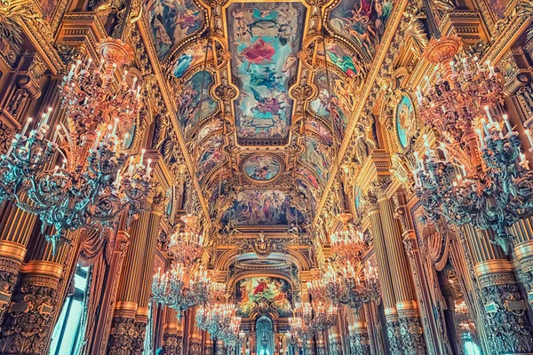 Het Palais Garnier Het Operahuis Parijs — Stockfoto