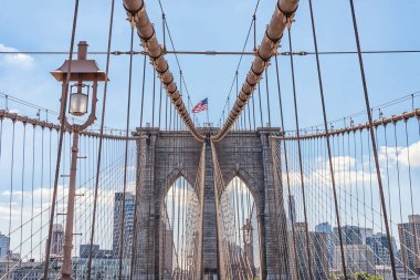 New York 'taki Brooklyn Köprüsü