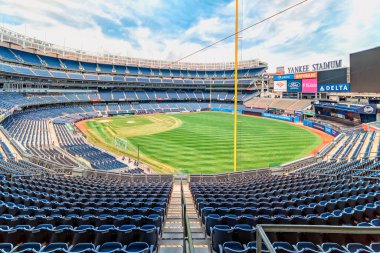 Yankee Stadium, located in the Bronx, New York City clipart