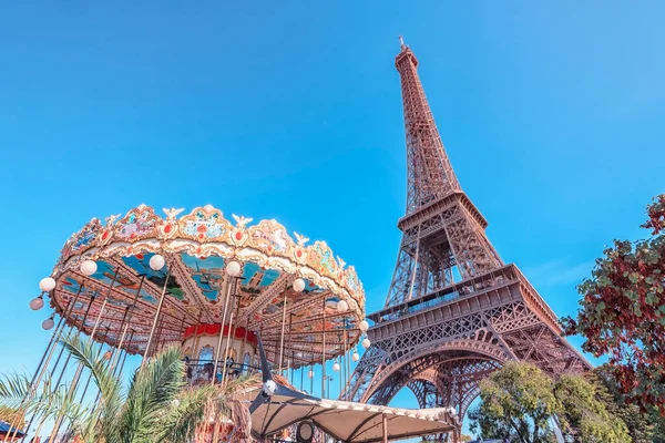 Carrousel Tour Eiffel Paris — Photo