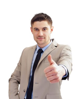 yakışıklı işadamı