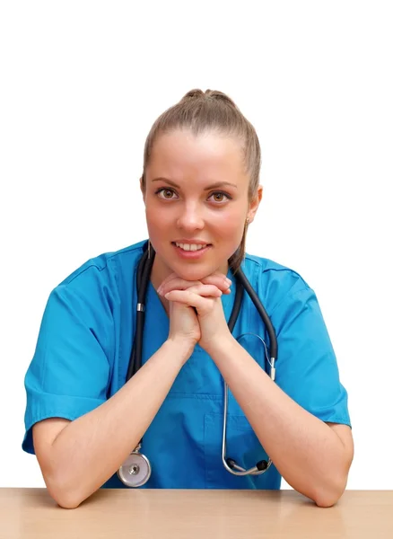 Smart female doctor — Stock Photo, Image