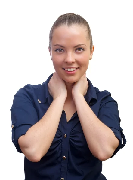 Mujer de negocios sonriente —  Fotos de Stock