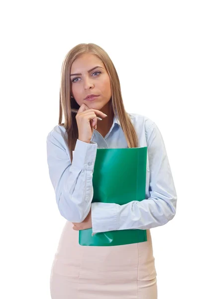 Happy businesswoman — Stock Photo, Image