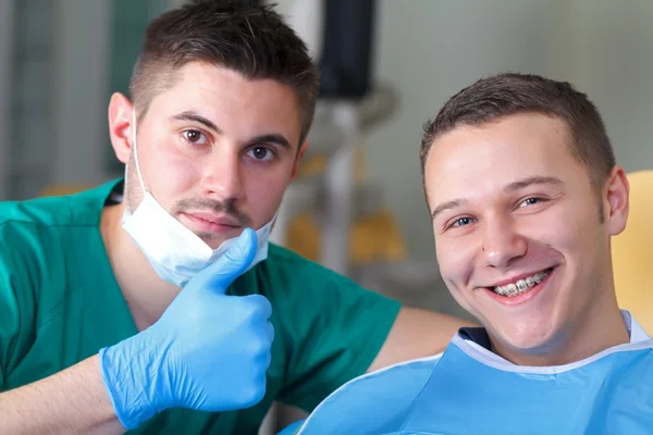 Dental braces — Stock Photo, Image