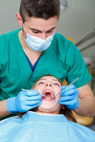 Examen dental — Foto de Stock