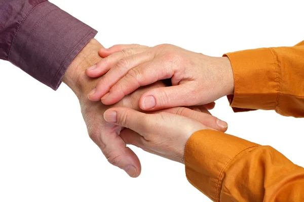 Holding hands — Stock Photo, Image