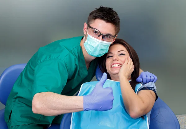 Badanie stomatologiczne — Zdjęcie stockowe