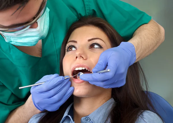 Dental undersökning — Stockfoto