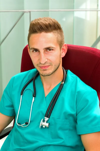 Confident doctor — Stock Photo, Image