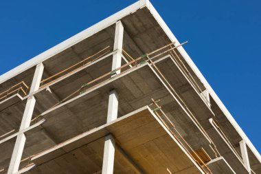 Macaristan, Budapeşte 'de bir yerleşim alanı inşaatı