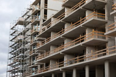 Macaristan, Budapeşte 'de bir yerleşim alanı inşaatı