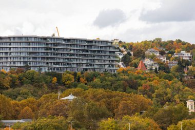 Budapeşte, Macaristan'ın başkenti güzel görünümü   