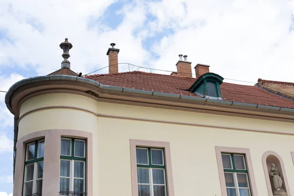 헝가리의 역사적 토커이에 건물의 — 스톡 사진