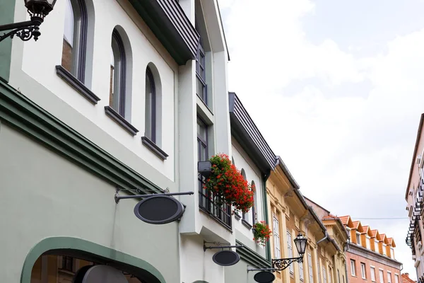 Budynek Historycznym Mieście Tokaj Węgry — Zdjęcie stockowe