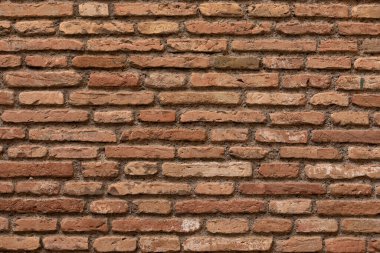 Kaliteli tuğla duvar resmi. Dış ev tasarımı