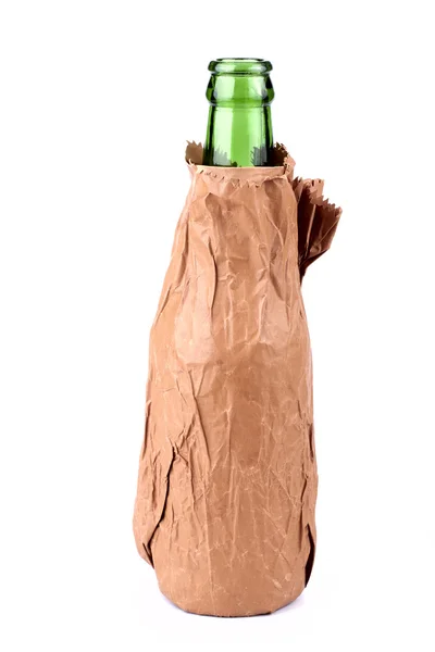 Beer in bag — Stock Photo, Image