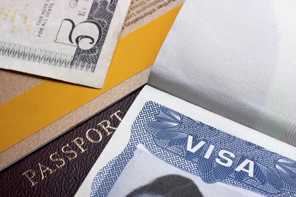 American Visa — Stock Photo, Image