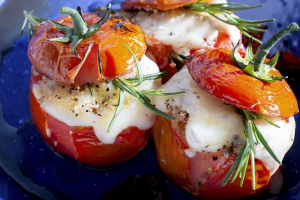 Queijo de tomate torrado Imagem De Stock