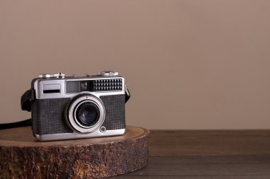 Vintage fotoğraf makinesi