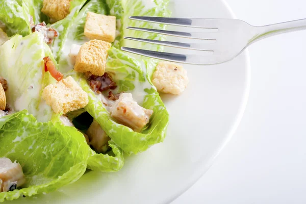 Close-up de Caesar Salad — Fotografia de Stock