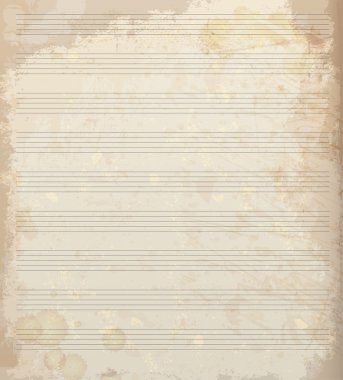 vektör yaşlı kağıt notları