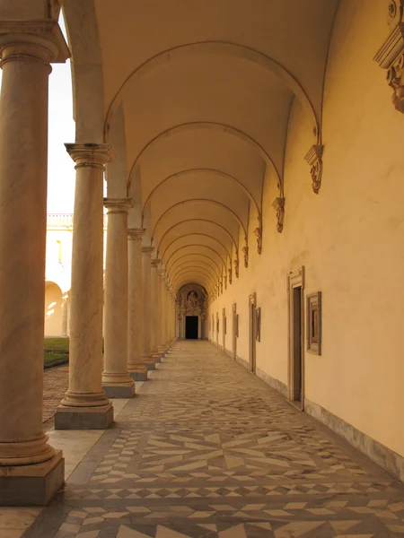 Монастир San Martino в Неаполі — стокове фото