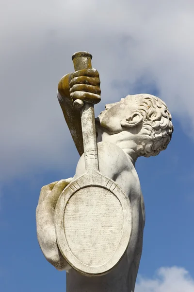 Estatua del deporte olímpico - tenis — Foto de Stock
