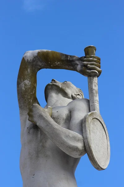 Estatua del deporte olímpico - tenis —  Fotos de Stock