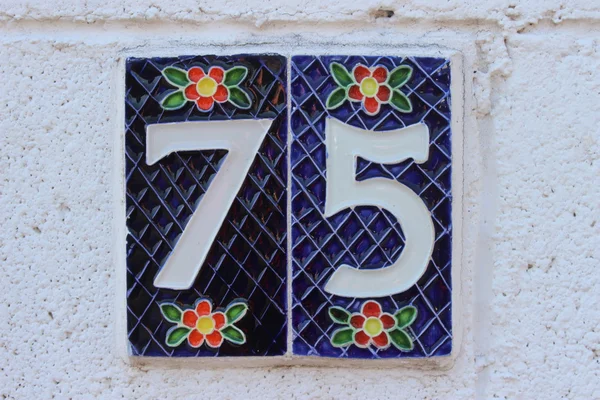 75 (桁の数) — ストック写真